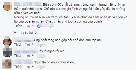 Mâm cơm ngày chủ nhật giá 100 nghìn gây tranh cãi, người nhà chê ki bo, người ngoài bảo thế cũng đủ ngon Mâm cơm ngày chủ nhật giá 100 nghìn gây tranh cãi, người nhà chê ki bo, người ngoài bảo thế cũng đủ ngon