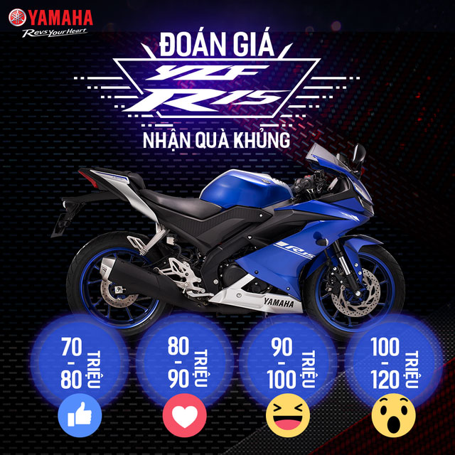 Yamaha R15 sắp được bán chính hãng tại Việt Nam với mức giá nào? Yamaha R15 sắp được bán chính hãng tại Việt Nam với mức giá nào?