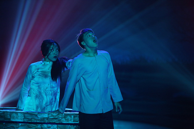 Việt Hương hoảng sợ trước phần thi rùng rợn của thí sinh Bước nhảy ngàn cân