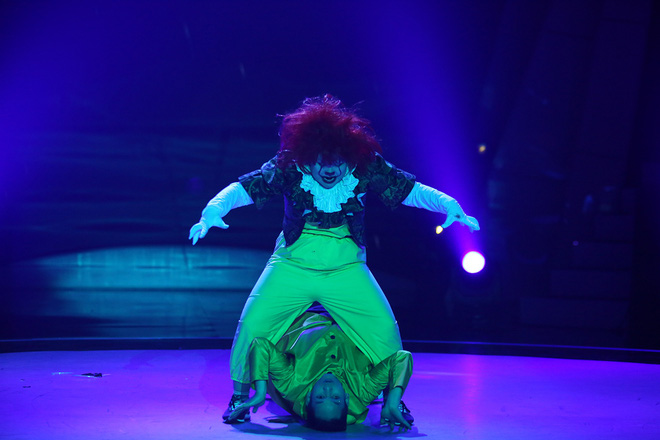 Việt Hương hoảng sợ trước phần thi rùng rợn của thí sinh Bước nhảy ngàn cân