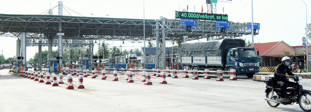 Trạm thu phí Cai Lậy thắt chặt an ninh