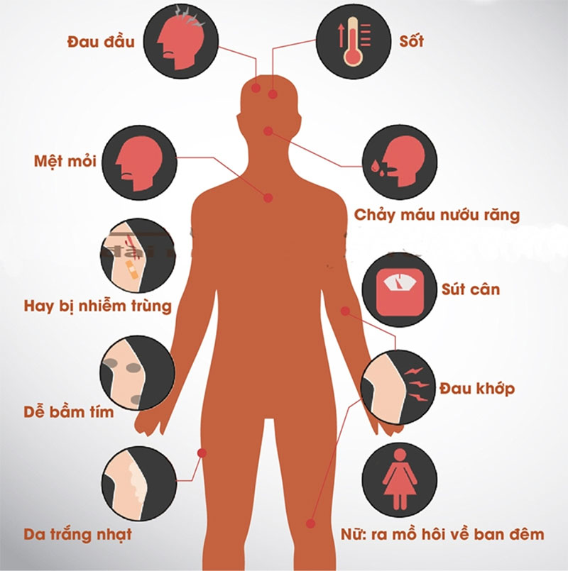 10 dấu hiệu ung thư máu mọi người cần cảnh giác