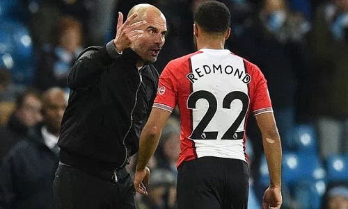 Guardiola quát vào mặt cầu thủ Southampton