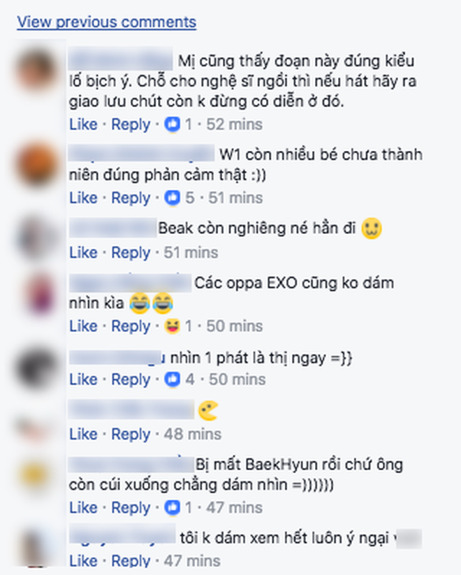 Tình huống khó xử tại MAMA: Wanna One, EXO người ngượng chín mặt, kẻ nhìn chằm chằm vào nữ idol nhảy sexy Tình huống khó xử tại MAMA: Wanna One, EXO người ngượng chín mặt, kẻ nhìn chằm chằm vào nữ idol nhảy sexy