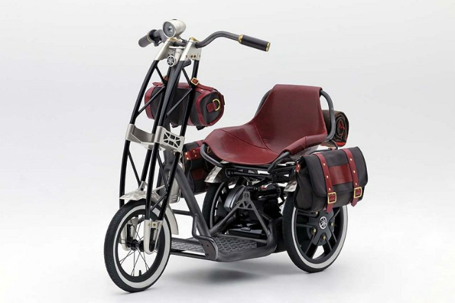 Yamaha 07GEN Concept: Xe ga điện cho quý ông Yamaha 07GEN Concept: Xe ga điện cho quý ông