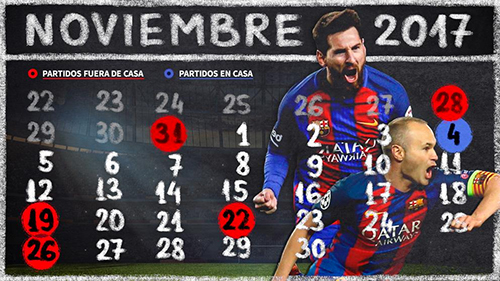 Barca đối diện tháng 11 giông tố