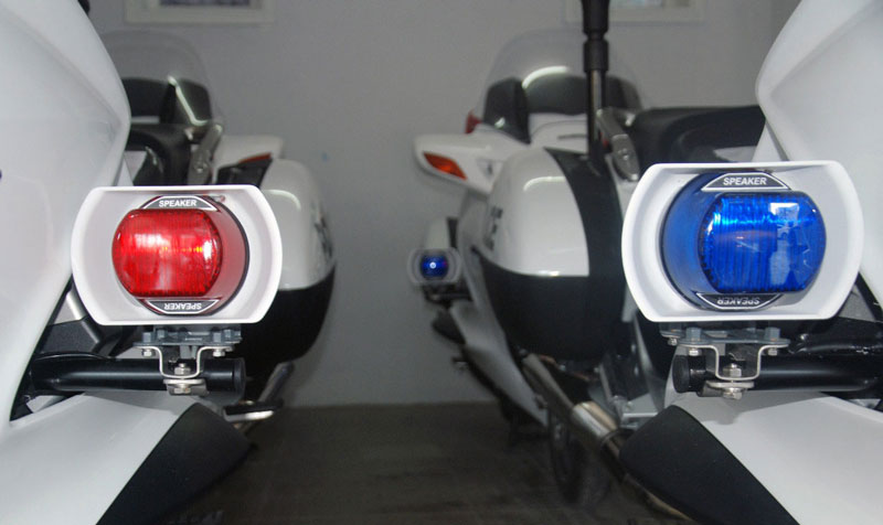 Dàn môtô quái vật đường trường của CSGT tại APEC 2017