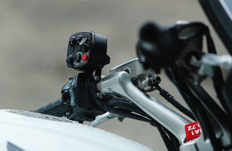 Dàn môtô quái vật đường trường của CSGT tại APEC 2017