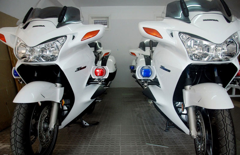 Dàn môtô quái vật đường trường của CSGT tại APEC 2017