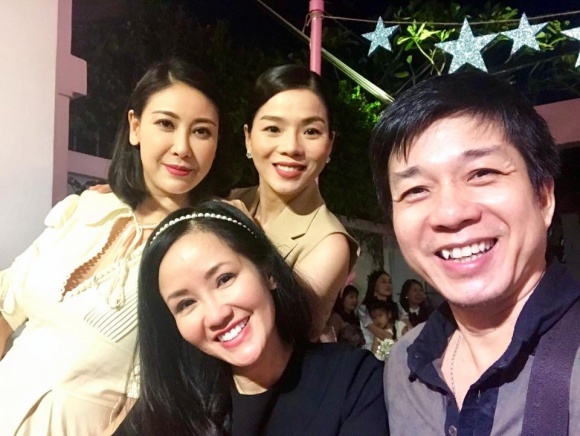 Hoa hậu Hà Kiều Anh tổ chức sinh nhật vui vẻ cho con gái