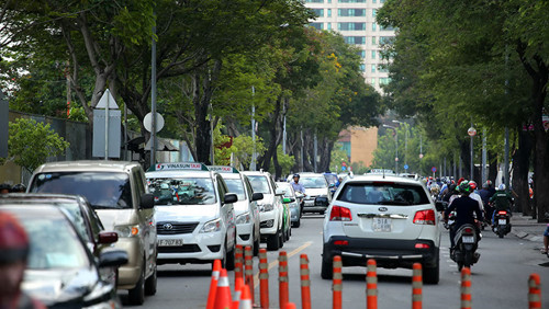 TP.HCM chuẩn bị phương án thu phí ô tô vào trung tâm