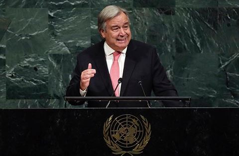 Tổng thư ký Liên Hợp Quốc đưa ra báo động đỏ cho toàn thế giới trong năm 2018