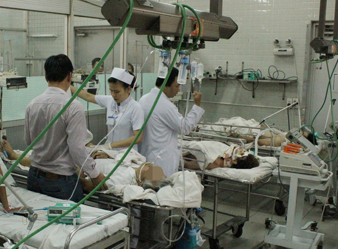 Chỉ ngày 1.1, bệnh viện Chợ Rẫy cấp cứu gần 100 người bị tai nạn giao thông