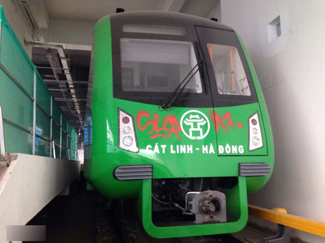 Bác tin chi 1 triệu USD sơn lại tàu Cát Linh - Hà Đông