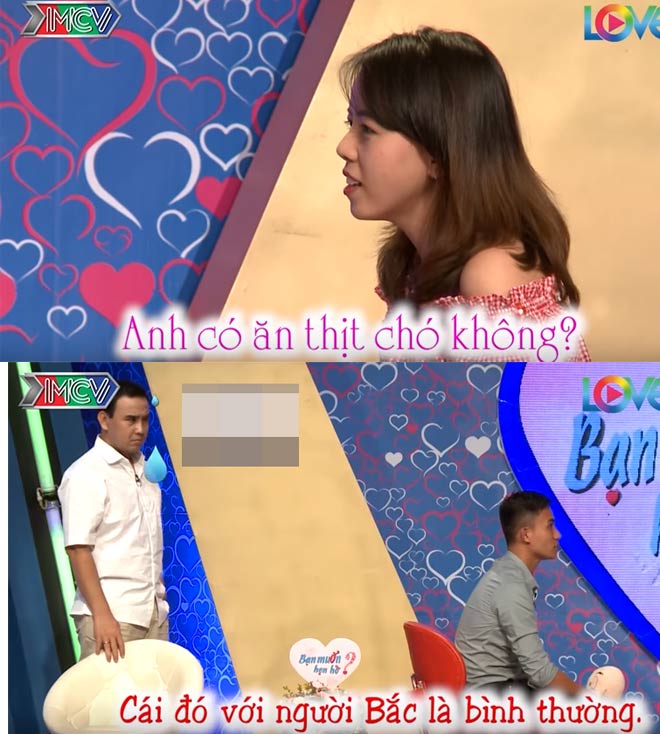 Ăn thịt chó, chàng trai bị từ chối phũ phàng trên sóng truyền hình