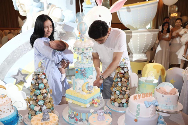 Ái nữ nhà tỷ phú Singapore dự đám cưới thiếu gia Tân Hoàng Minh