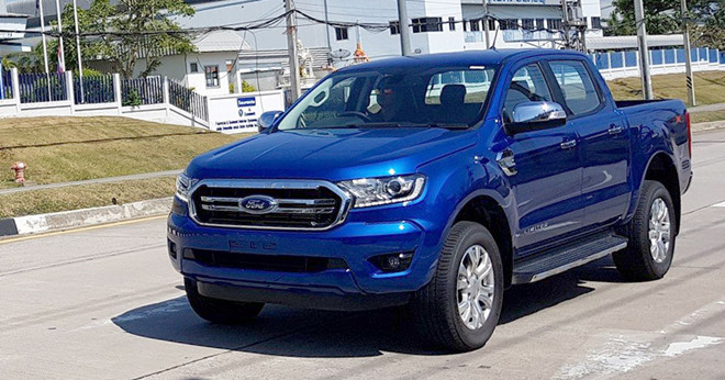 Ford Ranger 2019 lộ diện khi đang chạy thử ở Thái Lan