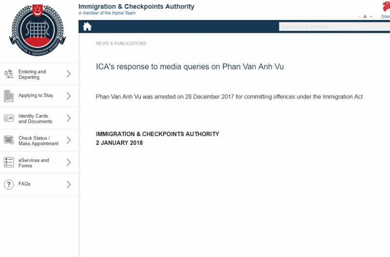 Ông Phan Văn Anh Vũ có thể bị trục xuất về Việt Nam?