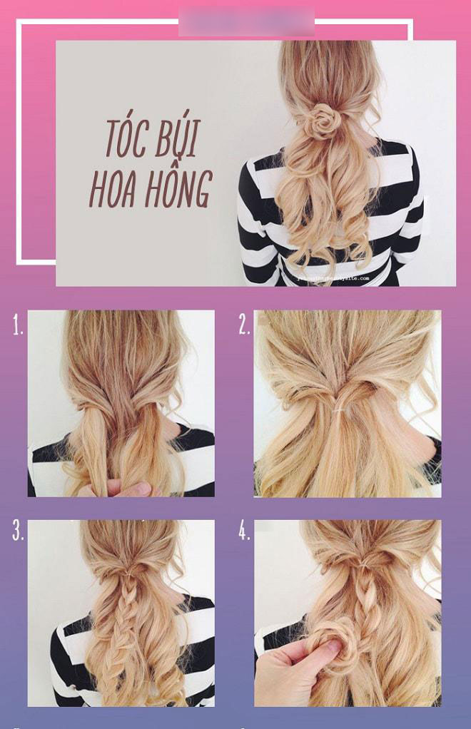 Tạo kiểu tóc 4 bước cực đơn giản để đi tiệc đầu năm thôi nào!