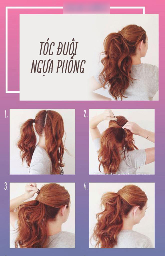 Tạo kiểu tóc 4 bước cực đơn giản để đi tiệc đầu năm thôi nào!