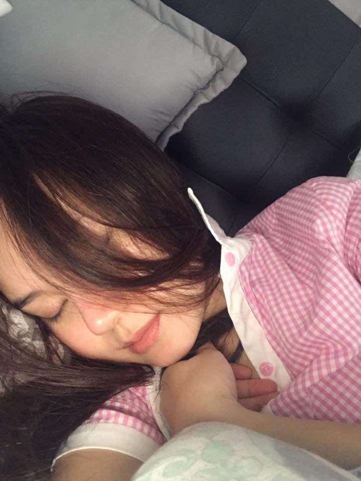 Tham công tiếc việc, gái 2 con Vy Oanh đổ bệnh ngay ngày đầu năm