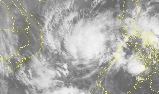 Bão số 1 tiến vào Biển Đông