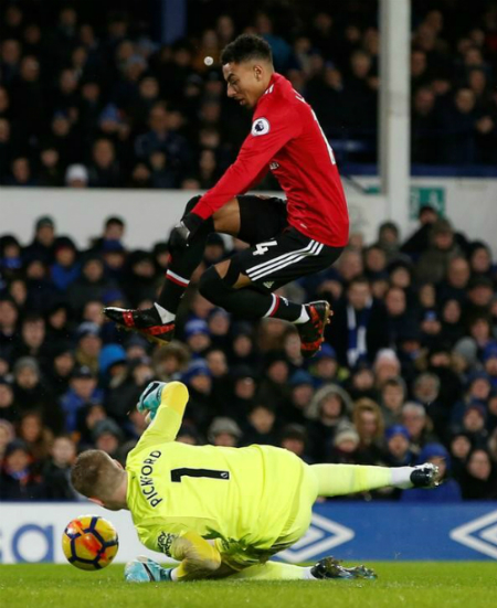 Jesse Lingard với cú bật nhảy ở Man Utd