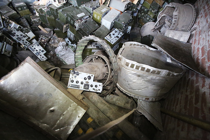 Kho đạn mới phát hiện ở làng Quan Độ chứa những gì?