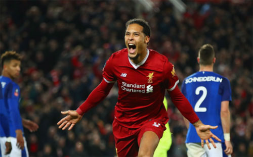 Liverpool lập kỷ lục mới về chuỗi bất bại ở derby Merseyside