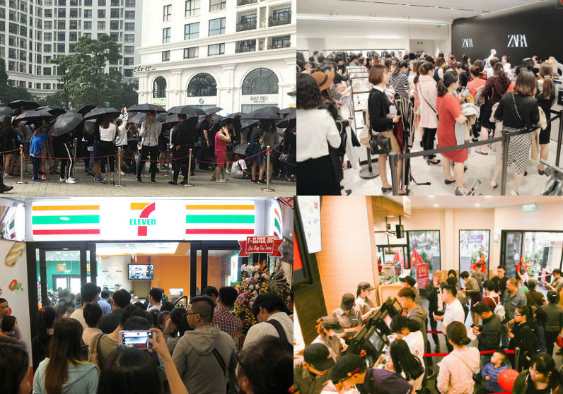 Xếp hàng nửa ngày mua chiếc áo giảm giá: Cơn cuồng hàng hiệu