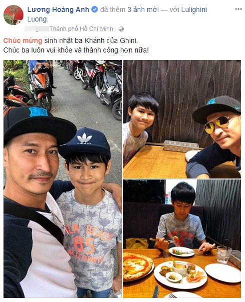 Ly hôn đã lâu vợ cũ vẫn vui vẻ gửi lời chúc mừng sinh nhật đến Huy Khánh