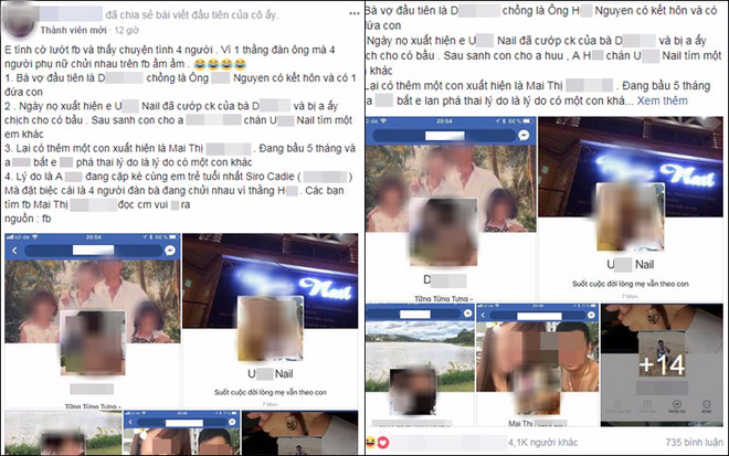 Phi vụ tình tay 5 mở màn 2018: 4 người phụ nữ vừa vợ vừa bồ choảng nhau chan chát vì 1 gã lăng nhăng