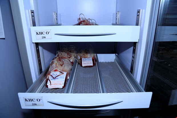 180 bệnh viện thiếu trầm trọng máu nhóm O