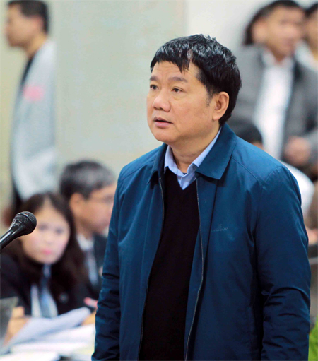 Ông Đinh La Thăng khai do quá quyết liệt nên vi phạm quy trình