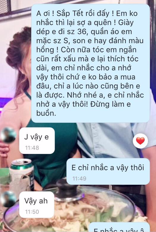 Chưa đến Tết, các chị đã thi nhau nhắn tin đòi quà em mặc áo size M, tóc em xác xơ, và đây là phản ứng của các anh chồng