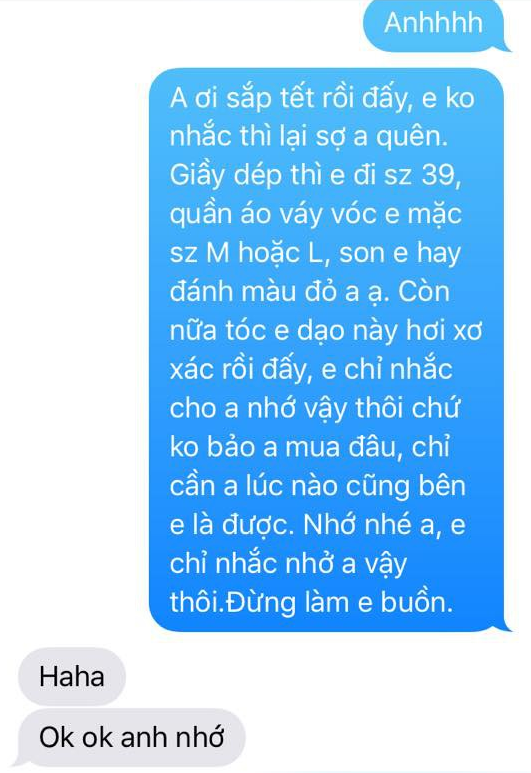 Chưa đến Tết, các chị đã thi nhau nhắn tin đòi quà em mặc áo size M, tóc em xác xơ, và đây là phản ứng của các anh chồng Chưa đến Tết, các chị đã thi nhau nhắn tin đòi quà em mặc áo size M, tóc em xác xơ, và đây là phản ứng của các anh chồng