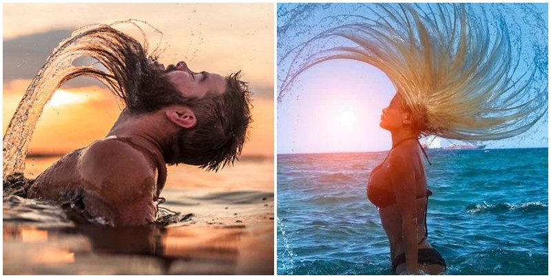 Khi các chàng trai tạo dáng, nhái bén từng bức ảnh Instagram vốn quen thuộc của hội gái xinh