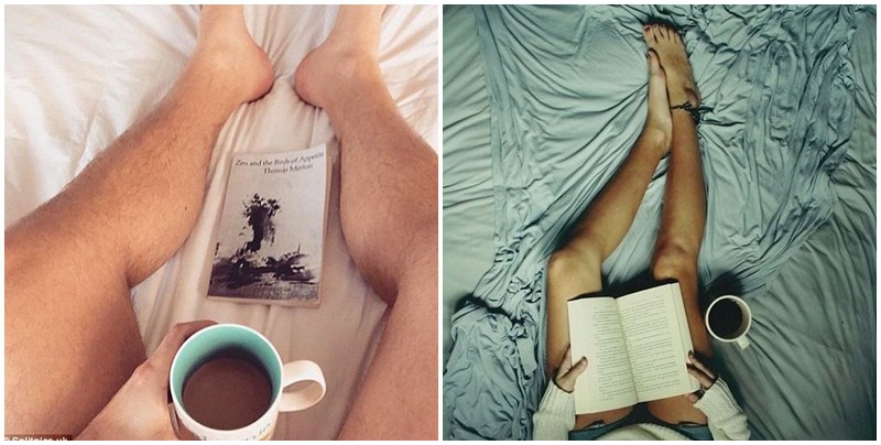 Khi các chàng trai tạo dáng, nhái bén từng bức ảnh Instagram vốn quen thuộc của hội gái xinh