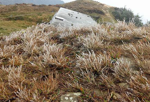 Nhiệt độ xuống âm, Mẫu Sơn xuất hiện băng giá