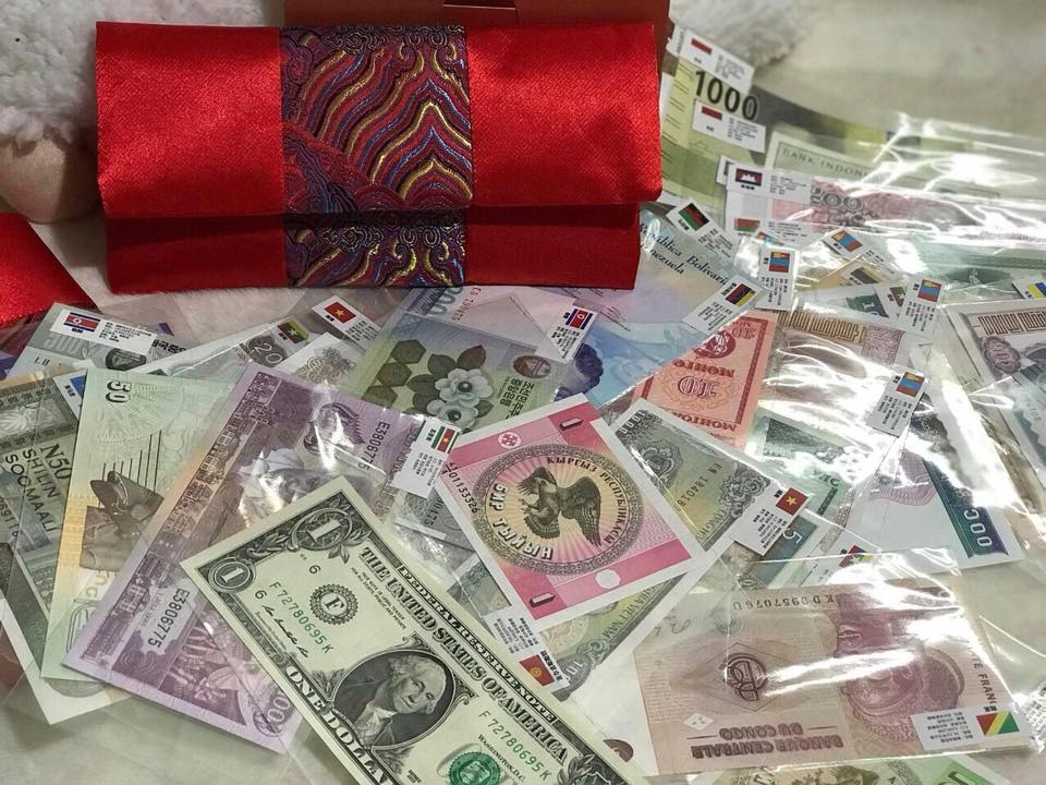 Lì xì tết 2018: Cơn sốt bộ tiền đa quốc gia 28 nước