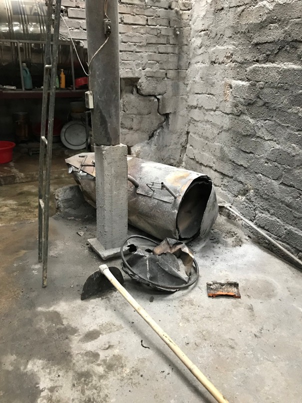 Nghệ An: Nổ bình gas công nghiệp, 2 người bị thương nặng