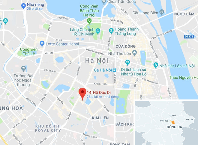 Cảnh sát cứu 4 mẹ con trên tầng thượng ở căn nhà bốc cháy