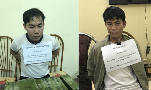 Bắt vụ mua bán 21 bánh heroin, 2 cảnh sát bị thương Bắt vụ mua bán 21 bánh heroin, 2 cảnh sát bị thương