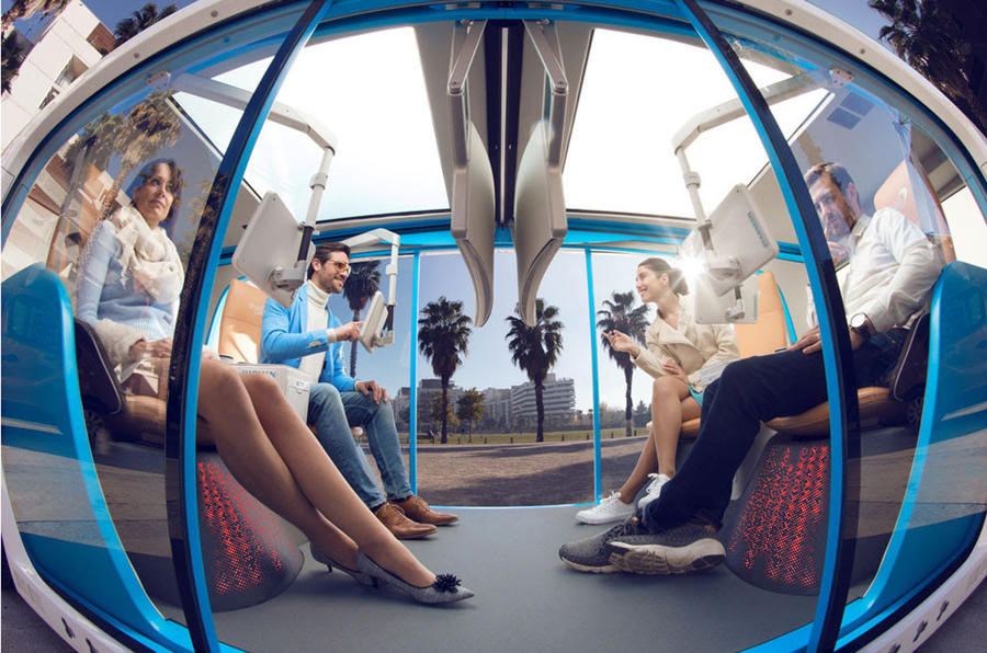 Rinspeed Snap: Tương lai của giao thông không người lái