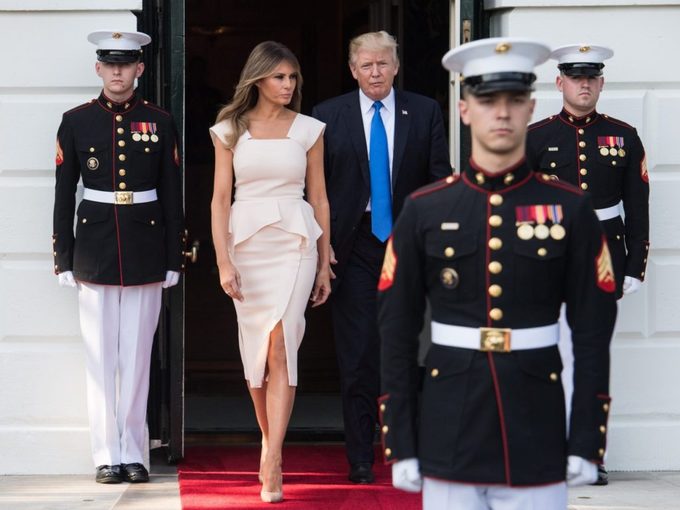Khoảnh khắc thời trang nổi bật của bà Melania Trump trong năm qua