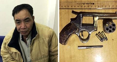 Trùm ma túy đất Cảng mua súng để thị uy khách hàng sa lưới