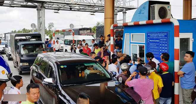 Tổng cục Đường bộ yêu cầu xử lý hành vi gây rối ở BOT Sóc Trăng