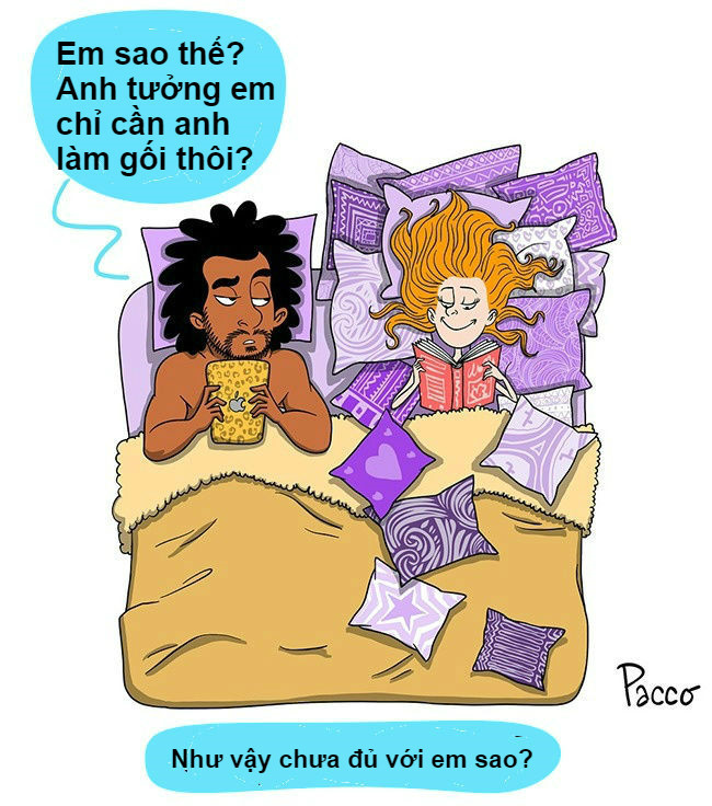 Tình huống hài hước khi bạn lập gia đình