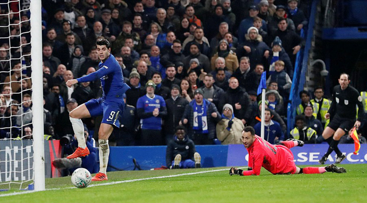 Morata vô duyên, Chelsea bất lực trước Arsenal