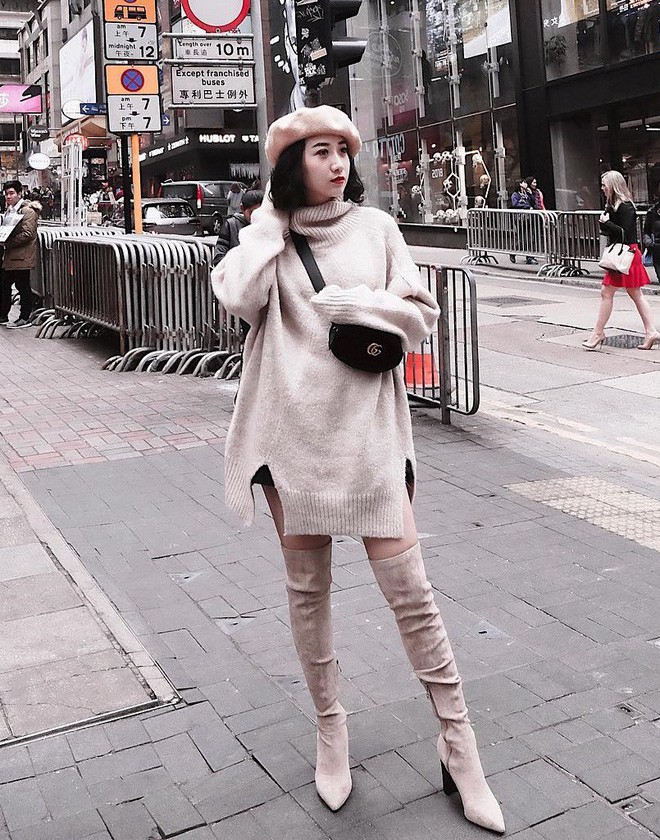 Trời lạnh thế này, thiếu gì thì thiếu chứ không thể thiếu áo len cổ lọ Trời lạnh thế này, thiếu gì thì thiếu chứ không thể thiếu áo len cổ lọ
